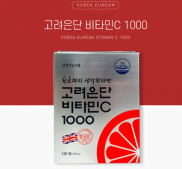 Chính hãng Vitamin C 1000 Korea Eundan C 1000 120