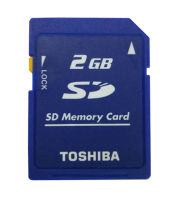 Toshiba 2GB Class2 SD-M02G SD Card Standard Secure SD Memory Card for Digital Cameras and Camcorders Lock Memoria SD