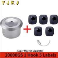 20000GS Super Golf Security Tag Remover Magnet Unlock EAS Clothes Tag Unlock 1 Hook+5 Labels Labels