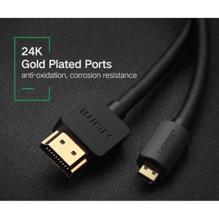 ugreen-รุ่น-hd127-micro-hdmi-to-hdmi-cableรุ่น-30148-1-m-รุ่น-30102-1-5m-รุ่น30103-2mรุ่น-30104-3m