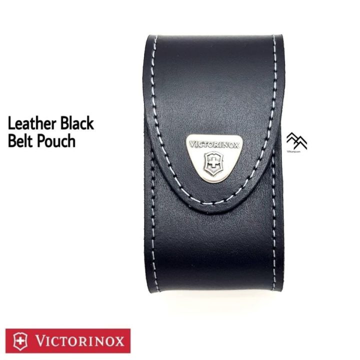 กระเป๋าหนัง-victorinox-ของแท้-สีดำใส่รุ่น-champ-สามารถร้อยเข็มขัดได้-swiss-made-ของแท้
