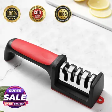 Count's Pit: Shop Kitchellence - Kitchen Knife Sharpener - 4-Slot Knife  Accessory Sharpening Tool in the Philippines