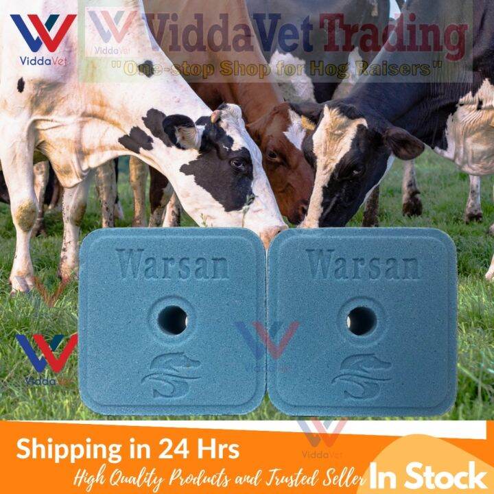 Mineral block 4.5 kgs Imported Warsan Blue goat cattle high copper