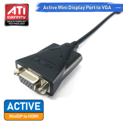 [CoolBlasterThai] Active Adapter Converter Mini Display Port/Thunderbolt to VGA (Female) Cable