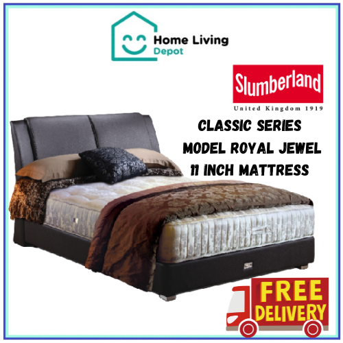 (Free Delivery) Slumberland Classic Series Royal Jewel Mattress/King