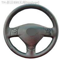 【CW】▫❅  Car Steering Cover Lexus RX330 RX400h RX400 2004-2007 Corolla Verso Leather Wrap