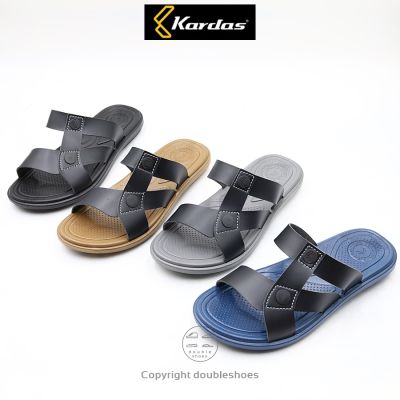 Kardas รองเท้าแตะแบบสวม ผู้ชาย พื้นยางพารา รุ่น Retro 1 ไซส์ 7-10