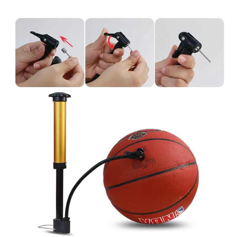 Bicycle Tire Mini Air Pump Portable Pump Up for Basketball Motorcycle  Bicycle