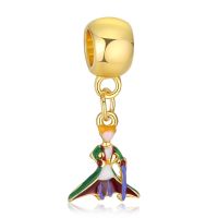 The Little Prince Pendant DIY Beads Suitable for Original Pandora Charm Bracelet Ladies Jewelry Making Gifts