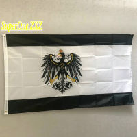 [Foocome]ZXZ 90X150ซม. เยอรมัน Empire DK Reich Flag จัดส่งฟรีโพลีเอสเตอร์คุณภาพสูงสองด้านพิมพ์เยอรมันธงแบนเนอร์