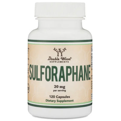 Double Wood Sulforaphane 20 mg 120 Capsules