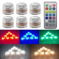 [ANYA Auto Parts] โคมไฟบรรยากาศ LED 14สีไร้สาย Mobil Remote Control ภายในอุปกรณ์ประดับตกแต่งกันน้ำ