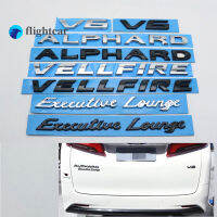 Flightcar สำหรับ ALPHARD VELLFIRE Executive Lounge V6ตัวนูนติดฝากระโปรงท้ายป้ายโลโก้สติ๊กเกอร์ตกแต่ง