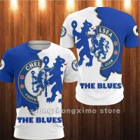 2023 new arrive- xzx180305   2023 New Chelsea F.C. Personalized 3D Print T-shirt (Free Custom Name and Logo) S-5XL