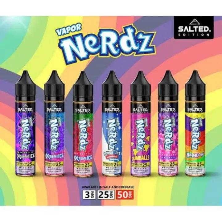 ltas RAVETHIRTY Vapor Nerds Salt Nic 25mg 50mg 30ml Lazada PH