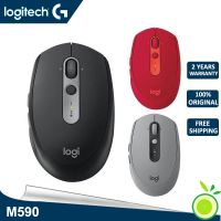 Logitech M590 เมาส์ไร้สาย เสียงเงียบ หลายอุปกรณ์ สําหรับแล็ปท็อป sd