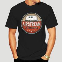 เสื้อยืดแขนสั้น ผ้าฝ้าย พิมพ์ลายโลโก้ AirStream Drea แฟชั่นสําหรับผู้ชาย  4J7Z