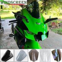 Motorcycle Windshield Windscreen For Kawasaki ZX10R ZX-10R 2021 2022 2023 ZX 10R Accessories Screen Wind Deflector Double Bubble