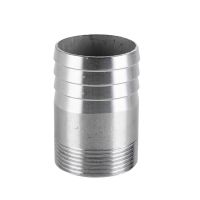 10/12/16/20/25/32mm Hose Barb x 1/4 quot; 3/8 quot; 1/2 quot; 3/4 quot; 1 quot; BSP Male Thread 201 Stainless Steel Barbed Pipe Fitting Connector Adapter