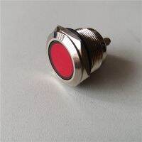 3pcs Signal light Stainless steel 22mm metal indicator light waterproof LED 12-24V 220V power 2 pin with screw no switch