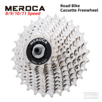 MEROCA Road Bike Cassette 891011 Speed Ultra-Light สแตนเลสจักรยาน Universal อุปกรณ์เสริม Freewheel Sprocket