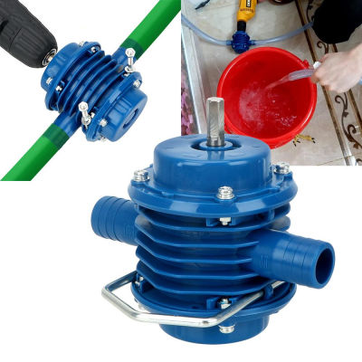 Self-Priming Pump Micro Hand Electric Drill Motor Water Pump Heavy Duty Centrifugal Pumps For Home Garden No Power Required Mini Heavy Duty Self-Priming Hand Electric Drill Water Pump Home Garden Centrifugal Pumps