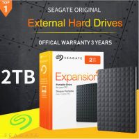 ส่งจากกรุงเทพ Seagate External Hard Disk 2TB/1TB ฮาร์ดดิสก์พกพา 2.5"  USB3.0 Portable Hard Drive ฮาร์ดดิสก์ความเร็วสูง รับประกัน 3 ปี