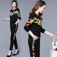 COD ℡✑☎ The Outline Shop27dgsd6gfd ●COSHOP● (2 pcs set) Women korea loose casual suit top pants setwear / baju wanita murah