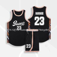 ┋▤✌ [Hot-Selling Hot-Selling] Adult Student Basketball Uniform Suit Narrow Shoulder American Competition Training Team Men Women Sports Vest Jersey Wholesale [24 Hour