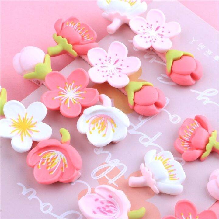 10pcs-cherry-peach-blossom-bud-cream-glue-diy-homemade-resin-flatback-scrapbooking-hair-clip-brooch-phone-case-accessories