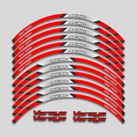 For Kawasaki VERSYS650 Versys 650 1000 Motorcycle Accessories Stickers Wheel Hub Reflective Stripe Rim Decals Sticker Tape Set