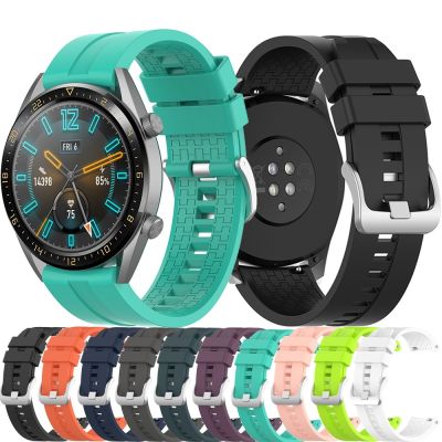 22mm 20mm Silicone Band For Huawei Watch 3/GT2-3 Pro/Samsung Galaxy Watch 5/4/3 Gear S3 Bracelet Belt Amazfit GTR/Stratos Strap