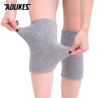 ✉ AOLIKES 2PCS/Lot Breathable Warm Towel Non-slip Dance Ski Knee Pads Outdoor Sport Leg Sleeve Kneelet Soft Knee Pad Knee Support