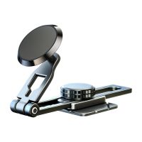 ∈✈♞ Magnetic Car Phone Holder for All Smartphones Extendable Universal Easy Install Folding Smartphones Stand Vehicle Phone Mount