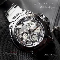 us submarine ACCURATE TIME SPORT DIGITAL 3198M นาฬิกาผู้ชายกันน้ำ100% พร้อมกล่องสีดำ