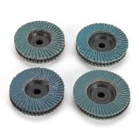 ♘❧✻ 3 Inch Flat Flap Disc 75mm Sanding Disc Abrasive Pad 40/60/80/120 Grit Grinding Wheels For Angle Grinder Metal Polishing Tool