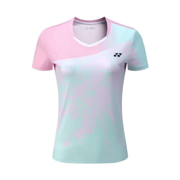 new-10419-quick-drying-badminton-wear-men-and-women-training-competition-sports-t-shirt