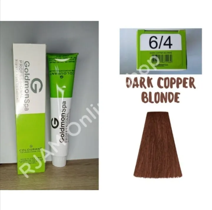 "RJAM" Dark Copper Blonde(6.4) Hair Color by Goldmon Lazada PH