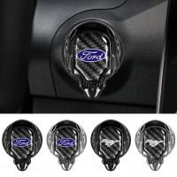 Car One Button Start Protective Cover Ignition Device Sticker For Ford Fiesta Focus Mondeo Transit Ranger Explorer Accessories