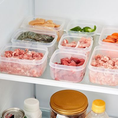 กล่องพลาสติกใส PP สําหรับเก็บอาหาร ผัก เนื้อสัตว์ ในตู้เย็น