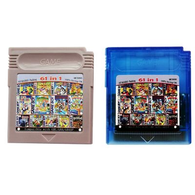 【YF】 Mario Memory Cards for GB GBC GBA Combined Card 61 Games In 1 Video Game Cartridge Classic Collect English Version