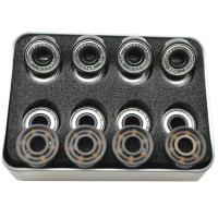 16Pcs BSB 608 ABEC-11 6 Bead Ceramic Skateboard Bearings Roller Skate Bearings Ice Skate Bearings Long Board Bearings