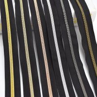 5/10Meters Meetee 3# 5# Nylon Zippers Colorful Tooth Coil Zip Tailor DIY Bags Garment Clothing Zipper Replace Sewing Accessories Door Hardware Locks F