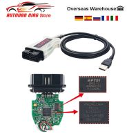 ELS27 FORScan V2.3.8 Works ELM327 J2534 Pss-Thru Green PCB PIC24HJ128GP FTDI Chip Better Than ELS27 25K80 Chip Multi-language