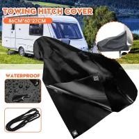 Universal Waterproof Trailer Caravan Towing Hitch Cover Anti Rain Snow Dust Dustproof Protector For RV Tow Coupling Lock Trailer Accessories