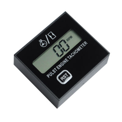 Gasoline Engine Tachometer Induction Pulst Tach Meter Motor Gauge Waterproof With Battery LED Display For Chain Saw Accessories