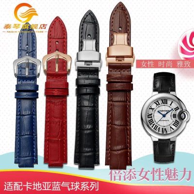 g2ydl2o Cartier สายนาฬิกาข้อมือหนังแท้ ขนาดใหญ่ 14 16 18 20 มม. สําหรับผู้ชาย และผู้หญิง