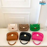 ผู้หญิง Crossbody กระเป๋าสะพายไหล่ Pu หนังแบบเรียบง่าย Elegant สีทึบกระเป๋าหิ้วสำหรับสาวของขวัญ