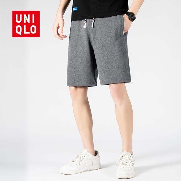 claribelzi-m-6xl-uniqlo-กางเกงขาสั้น-กางเกงกีฬา-ลําลอง-ทรงหลวม-แนวตรง-สไตล์ญี่ปุ่น-เหมาะกับฤดูร้อน-สําหรับผู้ชาย