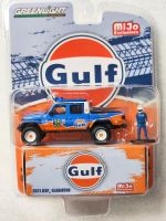 MiJo รุ่น1:64 2021 Jeep Gladiator - Gulf Oil Gulf Car Model